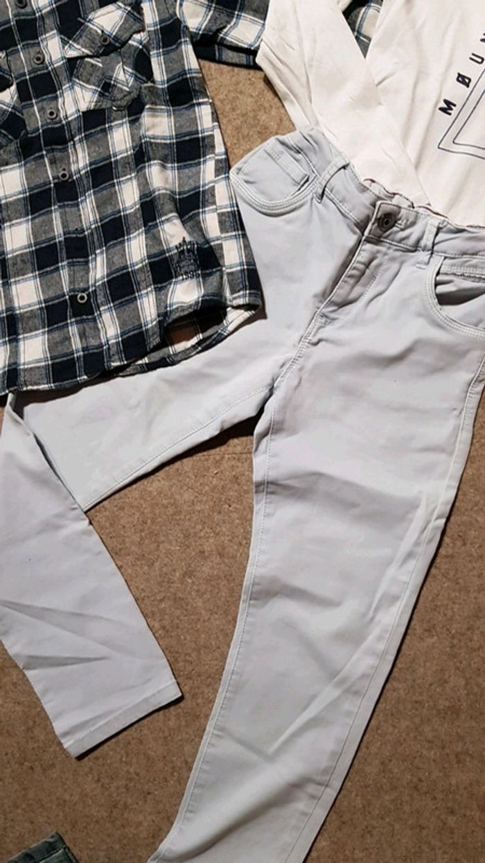 Superbe lot 3 pièces garçon 10ans ikks okaidi orchestra - photo numéro 3