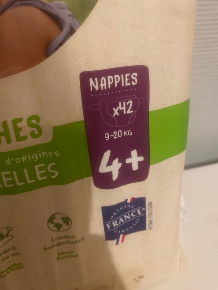 Couches taille 4 et 4+ - photo numéro 3