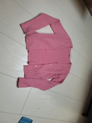 Gilet rose 10.11 fille