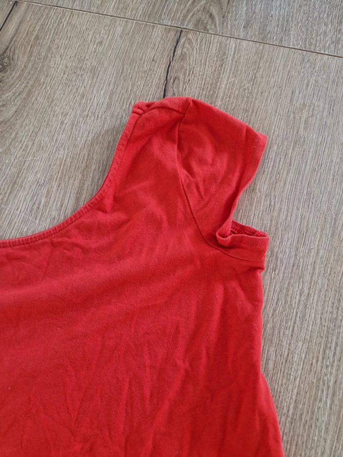 Tee shirt rouge H&M - photo numéro 2