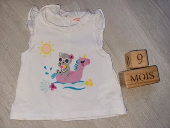 Tee shirt bouée 9mois