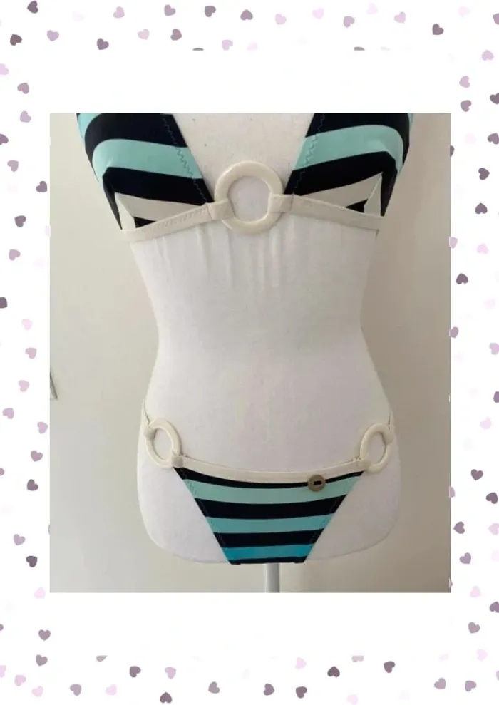 Morgan Bikini/Maillot de bain Rayures Couleurs Taille 36/S - photo numéro 5
