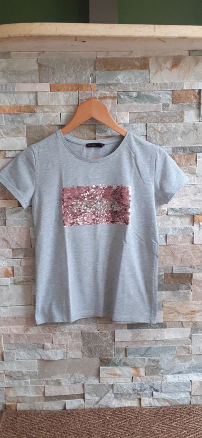 Tee shirt gris Bizzbee T 36