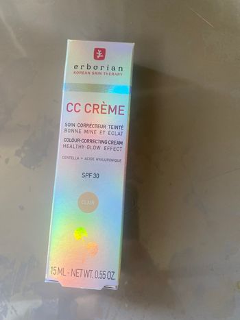 Cc crème Clair Erborian neuf