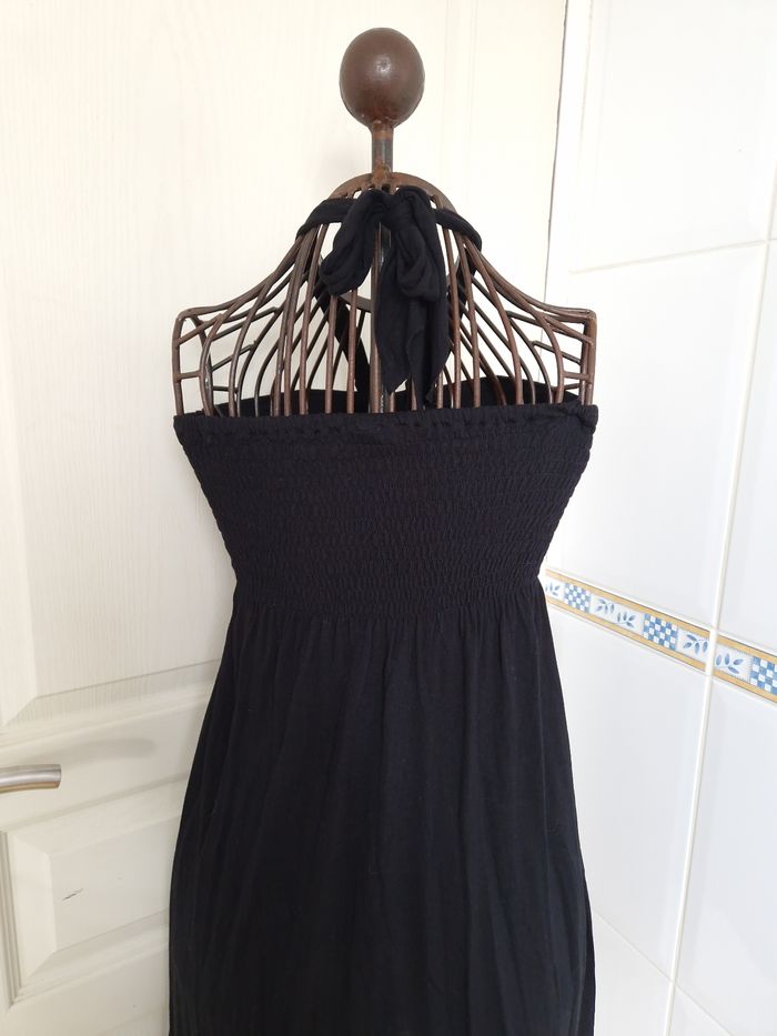 Robe fluide à bandeau noir femme etam taille S/36 - photo numéro 5