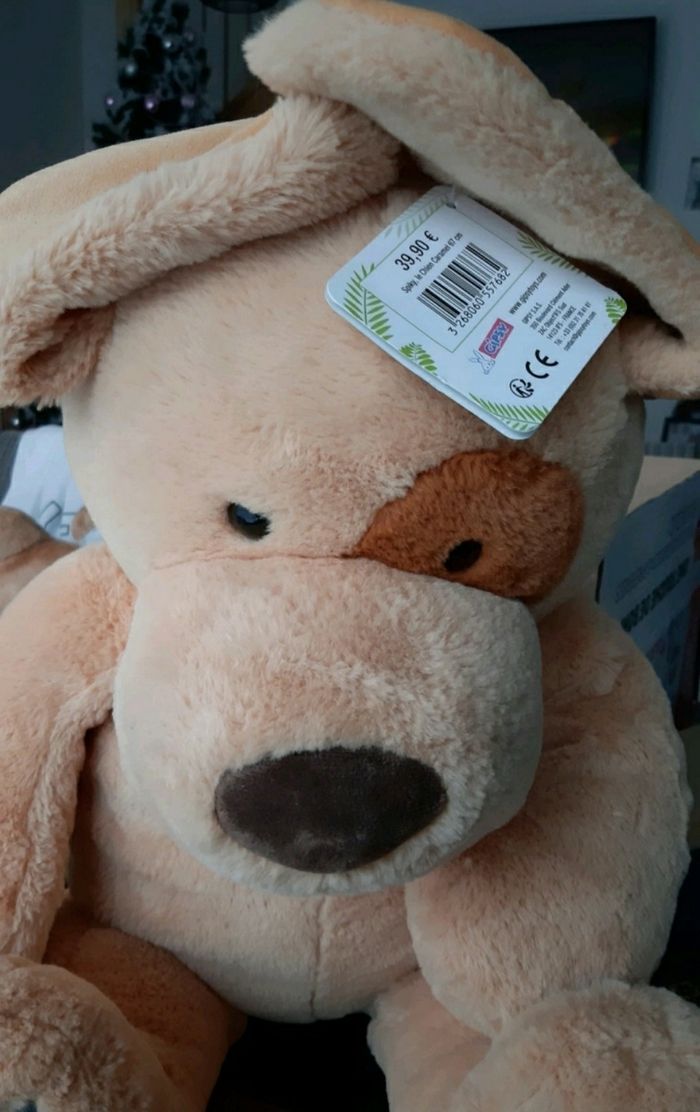 Peluche chien - photo numéro 3