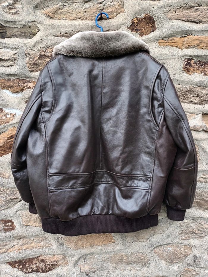 Blouson en cuir redskins - photo numéro 2