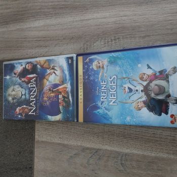 Lot 2 DVD Disney  Narnia-Reine des Neiges
