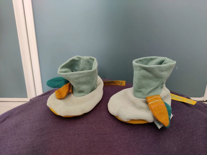 Chaussons Moulin Roty Le voyage d'Olga - 0-6 mois - photo numéro 2