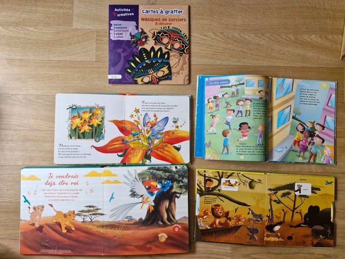 Lot de livres sonores, scintillants, à interactions pour enfants 2/4 ans - photo numéro 7