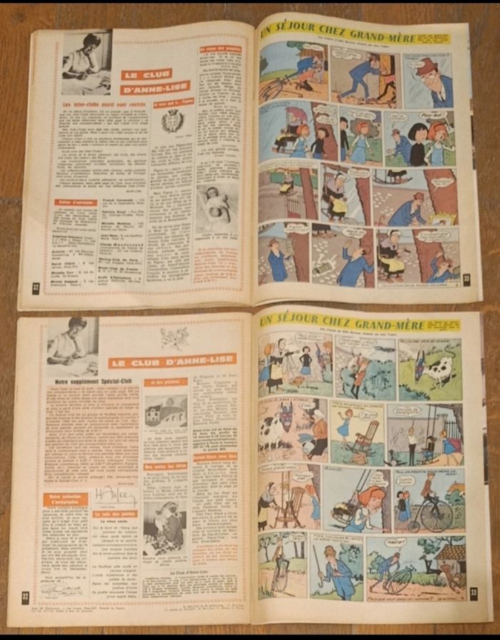 Lot de 2 magazines Lisette 1966 N°40 et 41 vintage - photo numéro 8