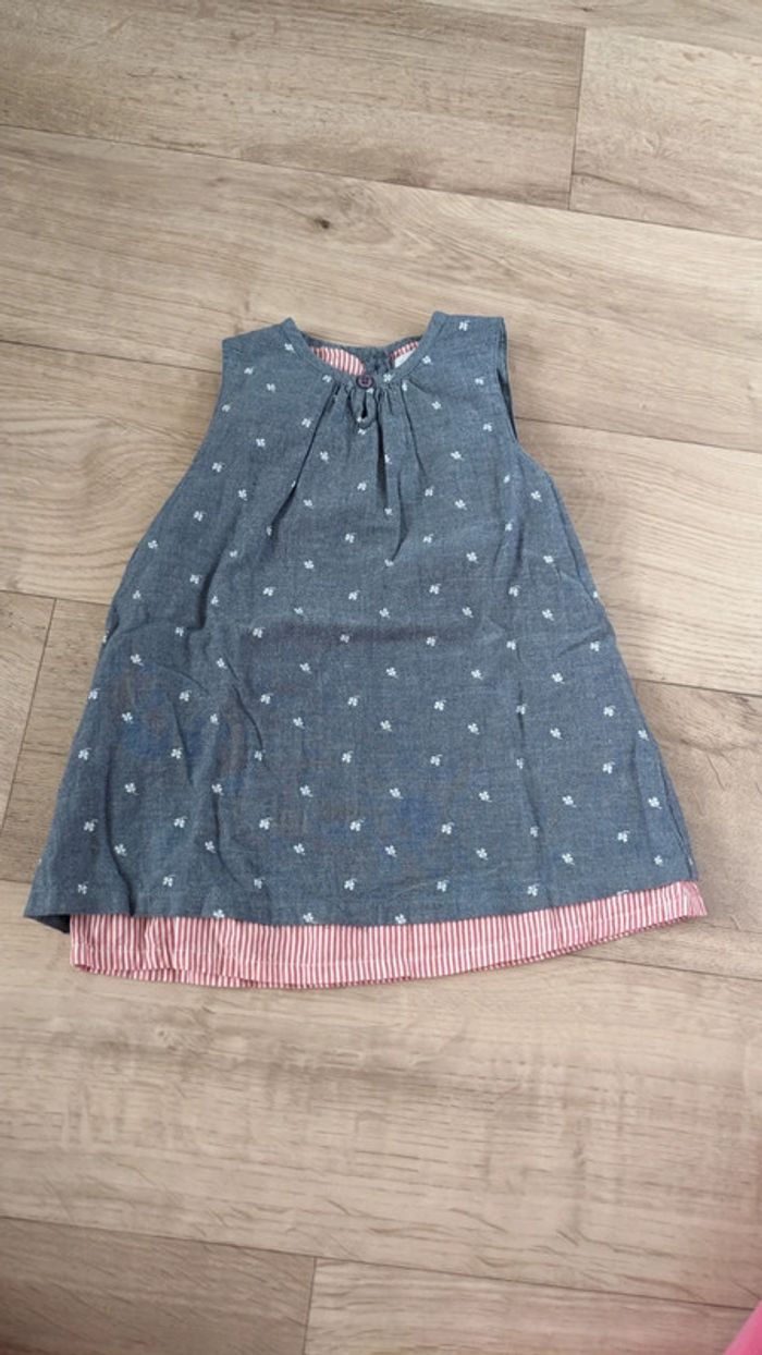 Robe Grise Cadet Rousselle 12 Mois - photo numéro 2