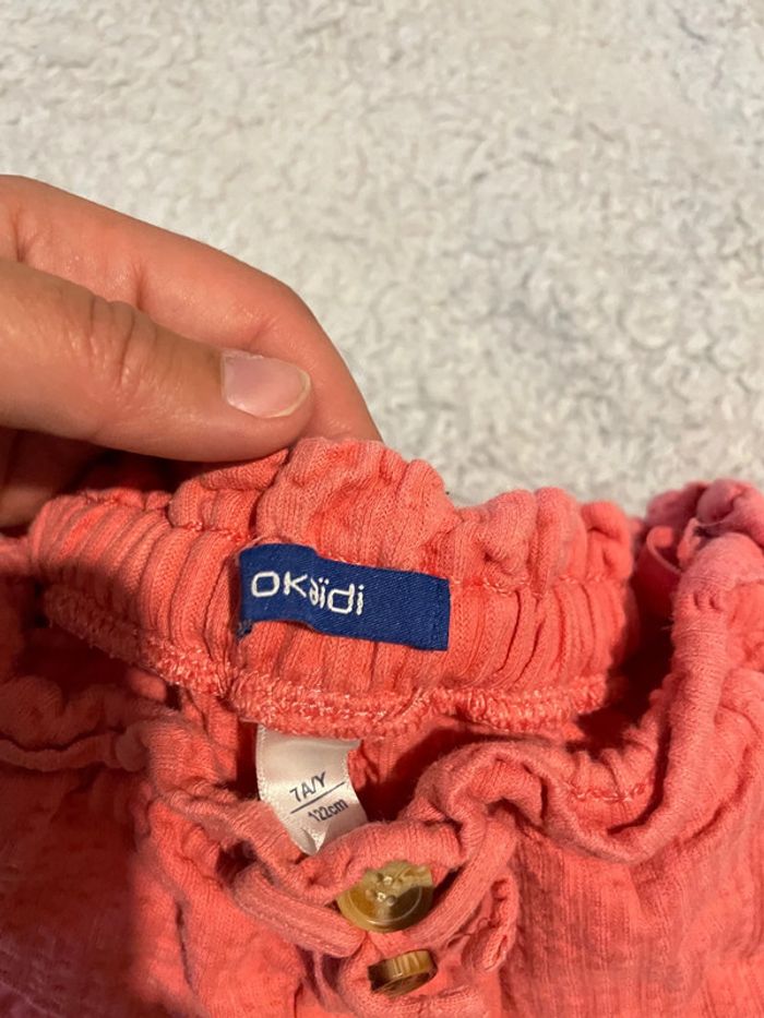 Short okaidi taille 7 ans - photo numéro 2