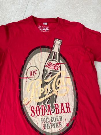 Tee shirt coca cola soda bar vintage