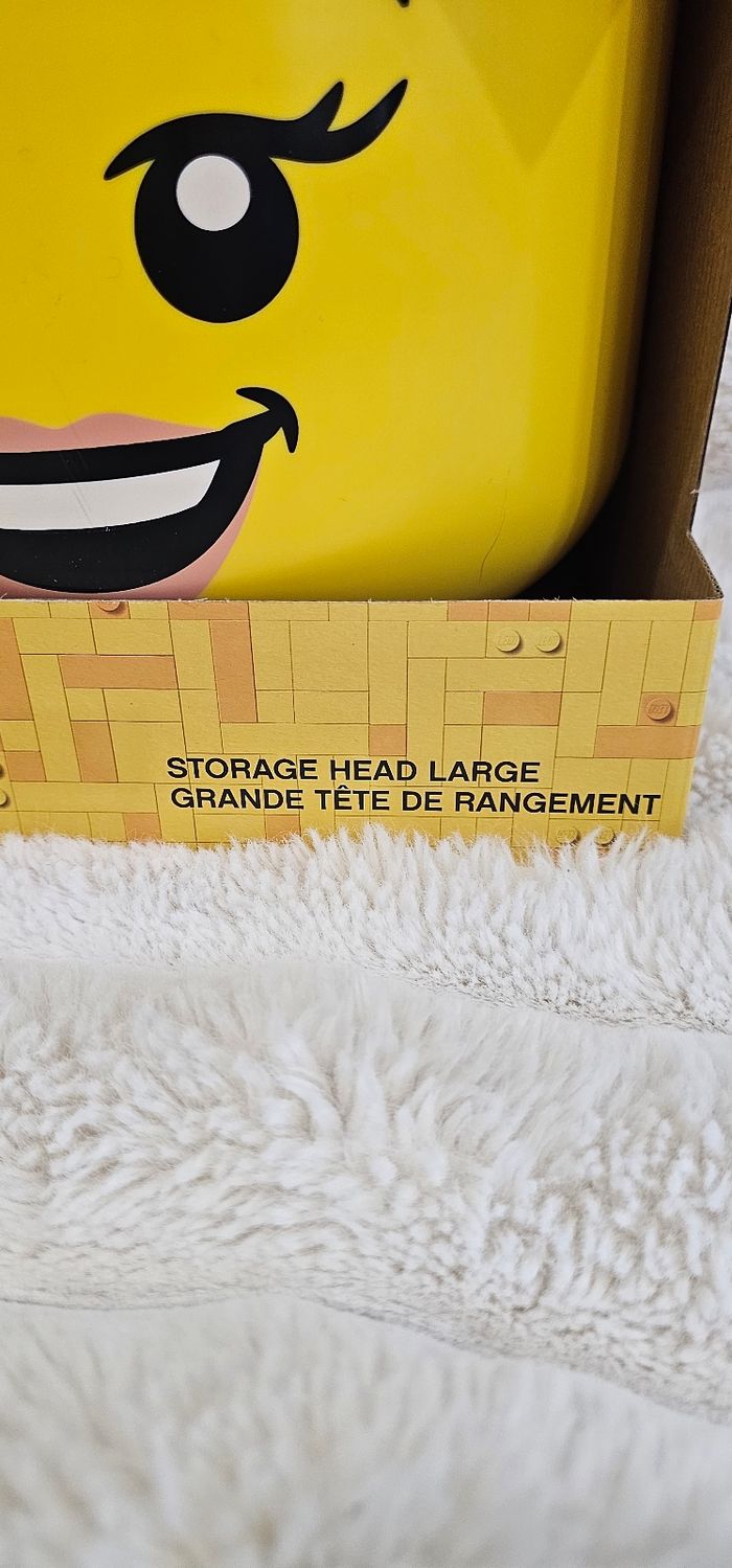Maxi tête de rangement LEGO Neuf - photo numéro 5