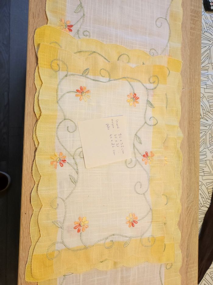 Lot de napperons - photo numéro 2