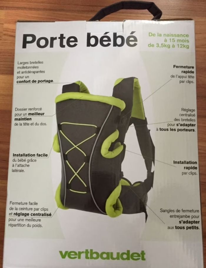 Porte bébé - photo numéro 2