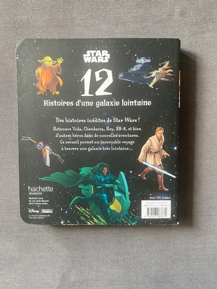 Star wars 12 histoires d'une galaxie lointaine hachette jeunesse - photo numéro 2