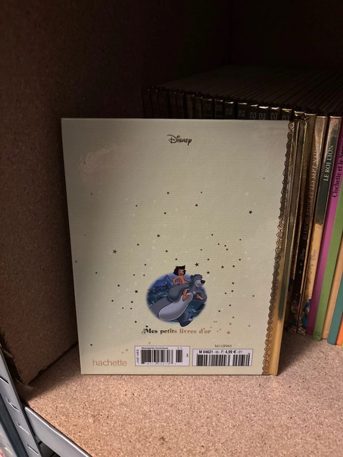 Livres Disney, mes petits livres d’or le livre de la jungle 2 - photo numéro 2