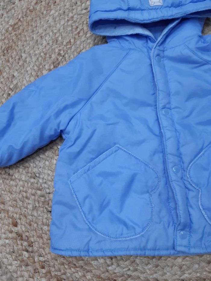 Manteau à capuche DPAM 6 mois - photo numéro 3
