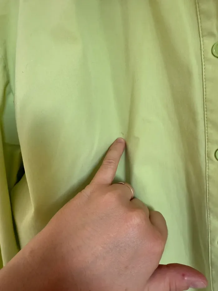 Chemise verte vintage - photo numéro 6