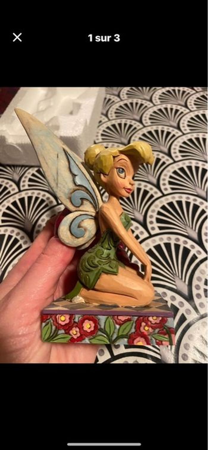 Figurine jim shore fée clochette - photo numéro 2