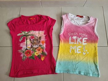 Lot de 2 t-shirts