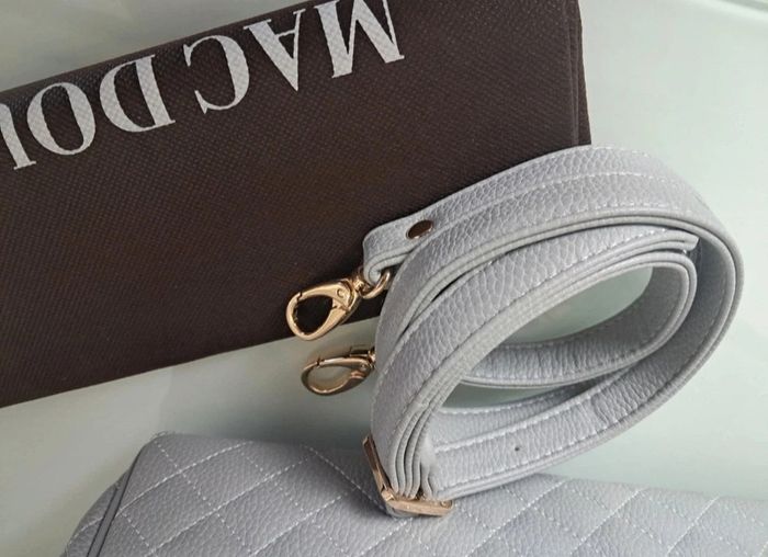 Mac Douglas sac à main cabas bandoulière été gris neuf - photo numéro 11