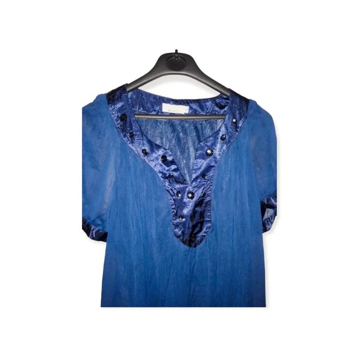Tunique bleu marine - photo numéro 3