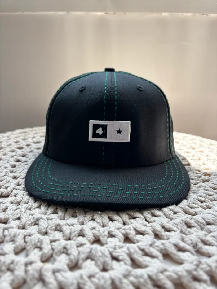 New Era 59Fifty "4 Star" Casquette Vintage Skate Vintage années 2000 Taille unique 7 1/8 – 56.8 cm.