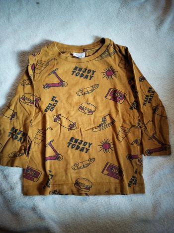 Tee-shirt manches longues TAO taille 2 ans