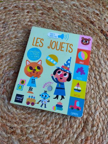 Livre sonore "Les jouets"