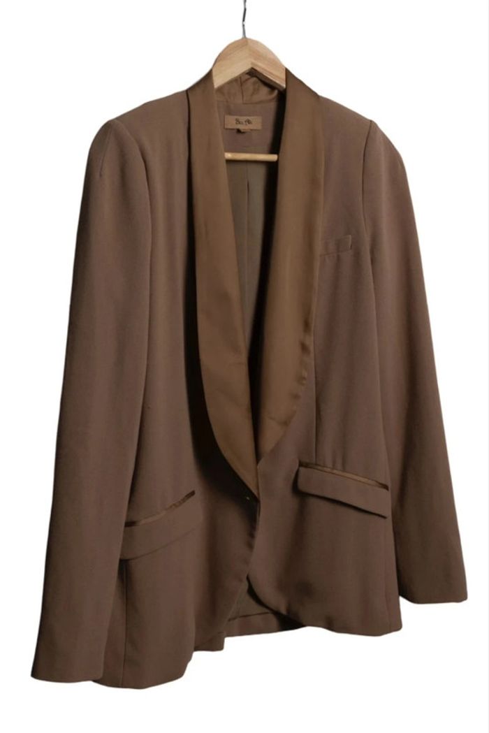 Blazer chic bi matière Bel Air – Taille S - photo numéro 4