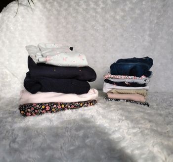 Lot de legging bébé fille 6 mois