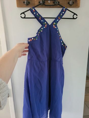 Cache cache Robe bleu violet taille 38 M