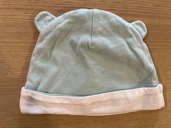 Bonnet blanc et menthe naissance gémo
