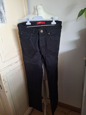 Pantalon toile noir taille 33 30