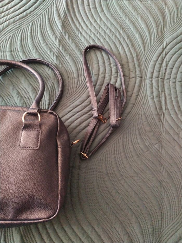 Sac à main bleu foncé - photo numéro 2