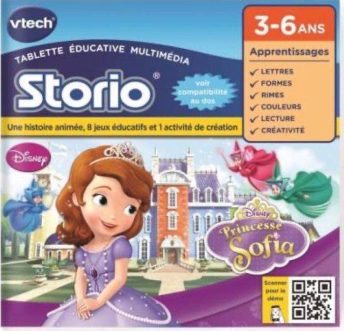 Jeu Storio Disney - Princesse Sofia 🤴👑