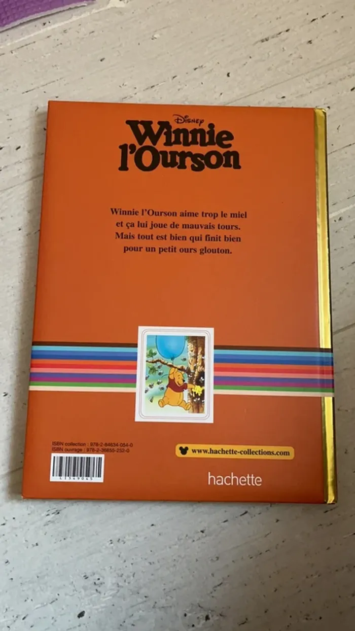 Livre Disney Winnie l’ourson et l’arbre à miel - photo numéro 2