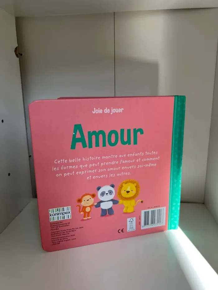 Amour – Sarah Ward | Livre tendre pour enfants - photo numéro 4