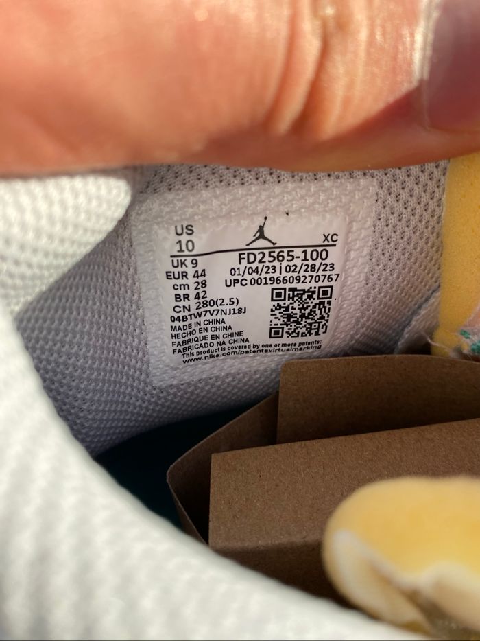 Union x Bephies Beauty Supply x Air Jordan 1 High OG Woven - photo numéro 5