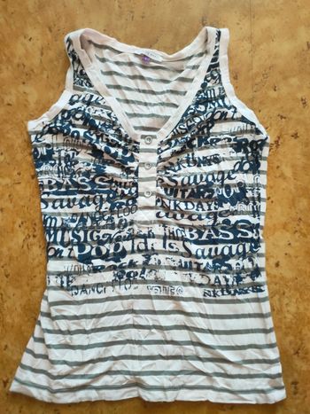Débardeur femme taille 1 34/36 Patrice Breal