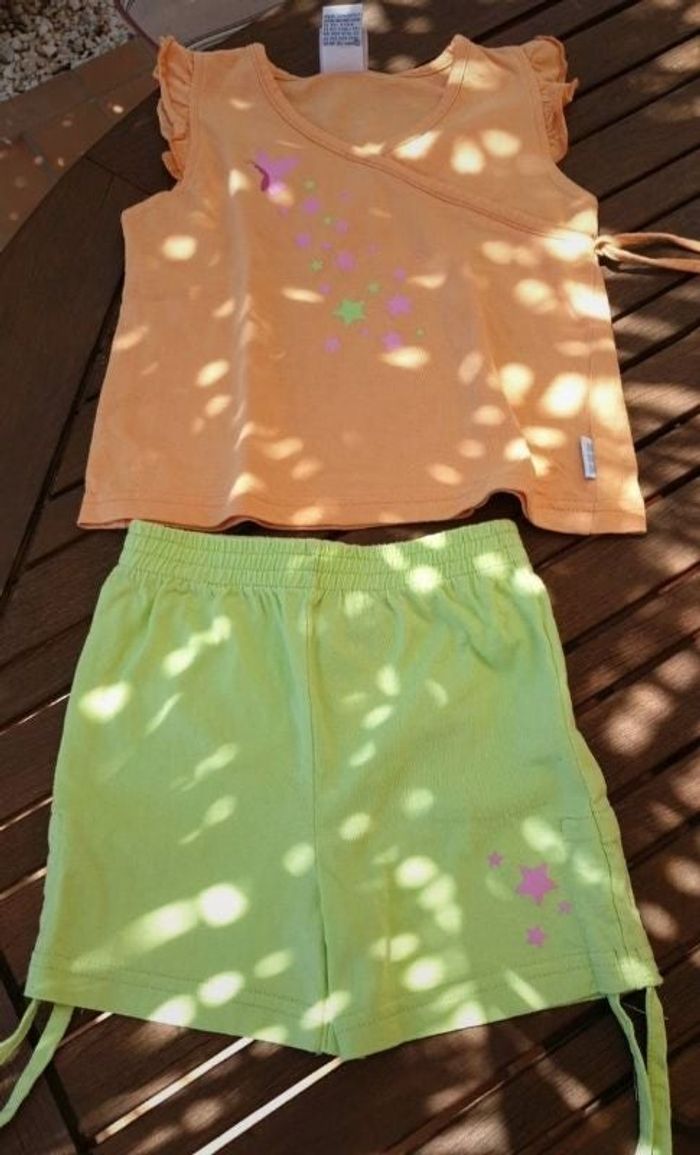 Ensemble débardeur short 18mois