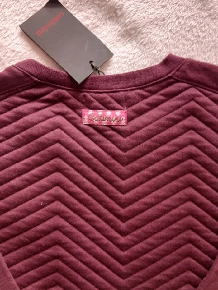 Joli Sweat neuf Catimini 5 ans - photo numéro 4