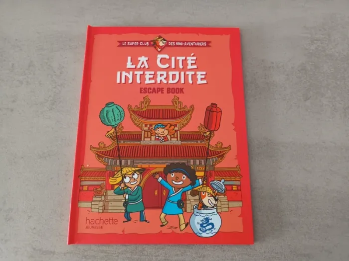 Livre le super club des mini-aventutiers - la cité interdite - escape book // neuf