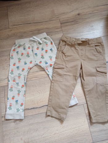 Lot 2 pantalons garçon 