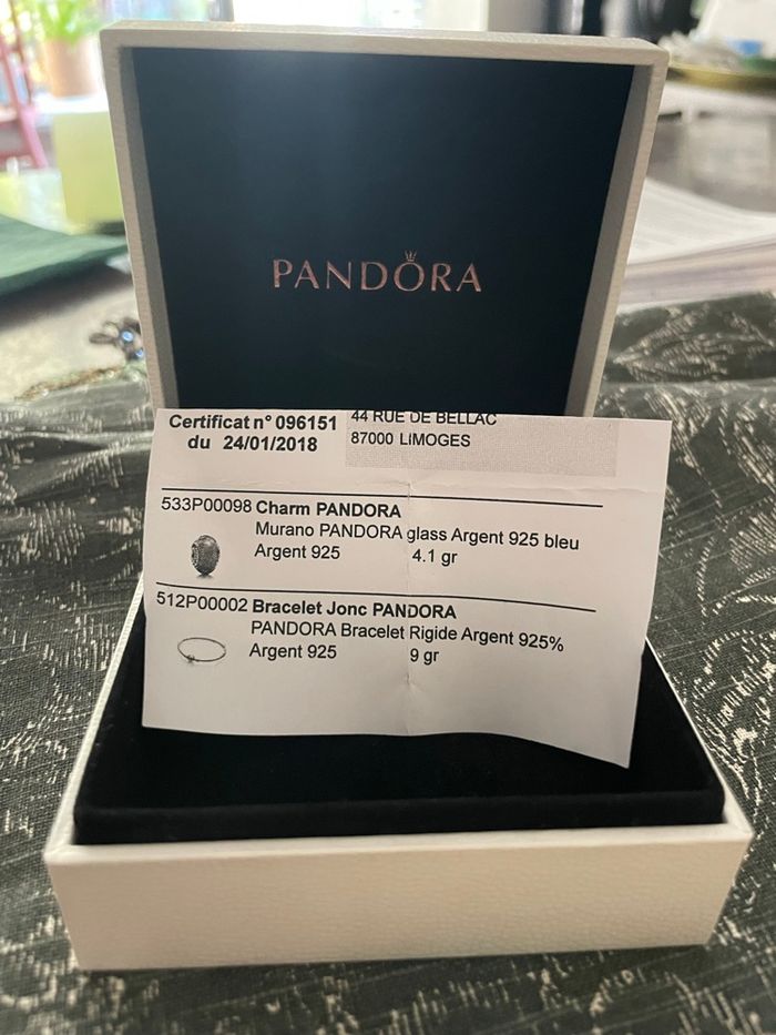 Bracelet jonc  argent - photo numéro 3