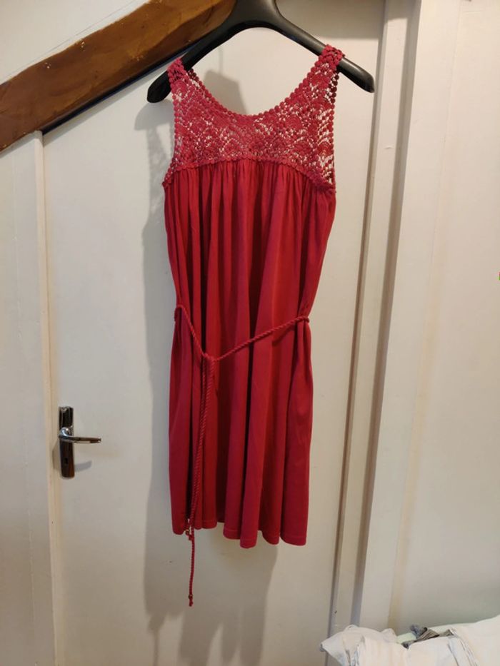 Robe framboise