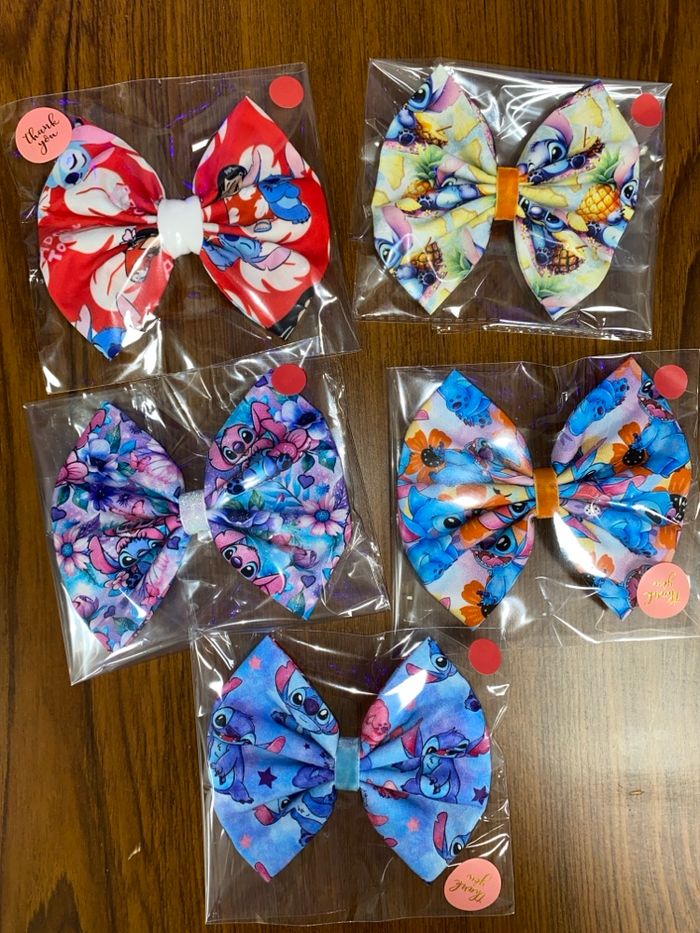 Barrettes stitch